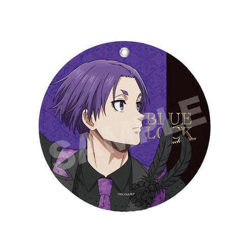 『ブルーロック』ブラックスワン レザーコースターキーホルダー /05 御影 玲王【202510再販】